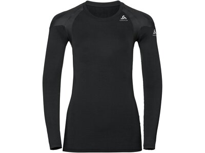 ODLO Damen Baselayer Langarm-Shirt ACTIVE SPINE LIGHT Weiß