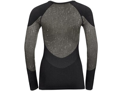 ODLO Damen Unterhemd BL TOP Crew neck l/s BLACKCOMB Grau