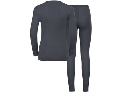 ODLO Damen Funktionsunterwäsche "Active Warm Eco" Set 2-teilig Grau