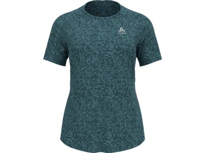 ODLO Damen T-shirt s/s crew neck RUN EASY Blau