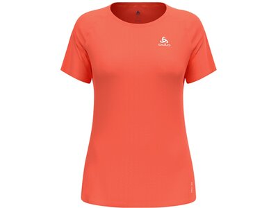 ODLO Damen T-shirt s/s crew neck ESSENTIA Orange