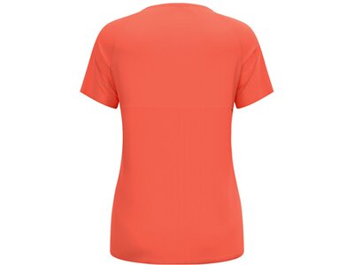 ODLO Damen T-shirt s/s crew neck ESSENTIA Orange