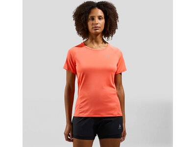 ODLO Damen T-shirt s/s crew neck ESSENTIA Orange