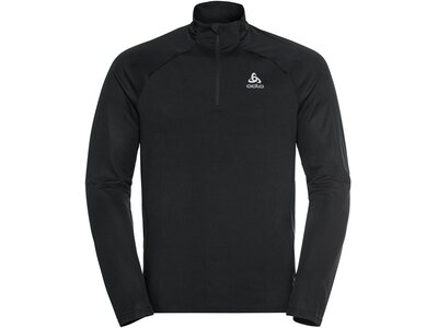 ODLO Herren Midlayer 1/2 zip ESSENTIAL CER Schwarz