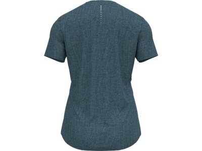 ODLO Damen Laufshirt Zeroweight Engineered Chill-Tec Blau