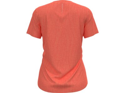 ODLO Damen Laufshirt Zeroweight Engineered Chill-Tec Rot