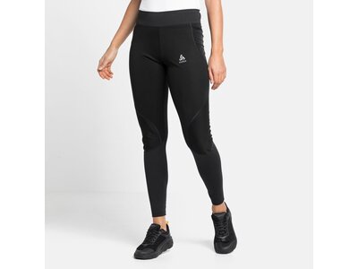 ODLO Damen Tights ZEROWEIGHT WARM Schwarz