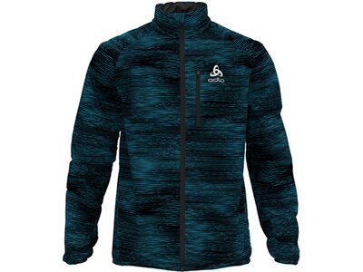 ODLO Herren Jacket ZEROWEIGHT PRINT Schwarz
