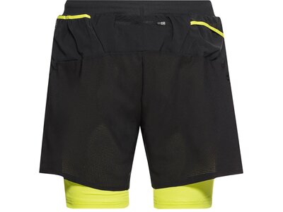 ODLO Herren 2-in-1 Shorts AXALP TRAIL 6 IN Schwarz