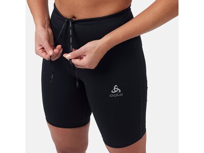 ODLO Damen Tights short ESSENTIAL Weiß