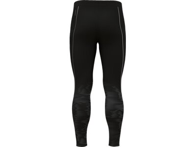 ODLO Herren Tights ZEROWEIGHT WARM REFLECT Schwarz
