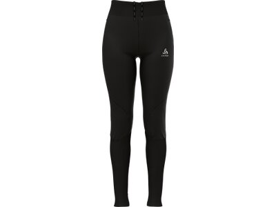 ODLO Damen Tights ZEROWEIGHT WARM Schwarz