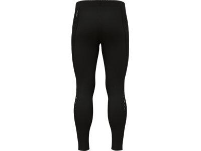 ODLO Herren Lauf- und Trainings-Tights Zeroweight Warm Schwarz