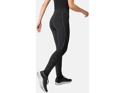 ODLO Damen Tights Tights ZEROWEIGHT WARM REFLECT Schwarz