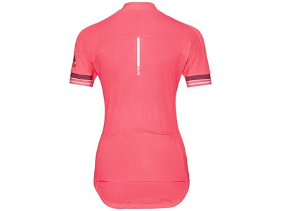 ODLO Damen Radtrikot full zip ZEROWEIGHT CERAMICOOL Pink