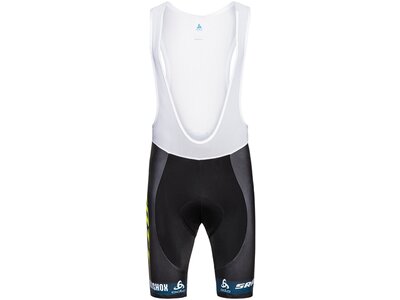 ODLO Herren Latzhose Bib shorts SCOTT SRAM REPLICA Weiß