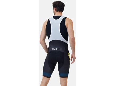 ODLO Herren Latzhose Bib shorts SCOTT SRAM REPLICA Weiß