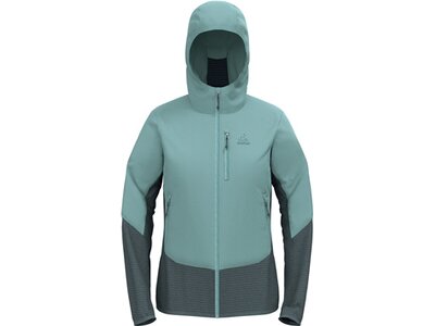 ODLO Damen Funktionsjacke ASCENT HYBRID Grau