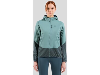 ODLO Damen Funktionsjacke ASCENT HYBRID Grau