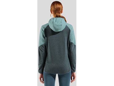 ODLO Damen Funktionsjacke ASCENT HYBRID Grau