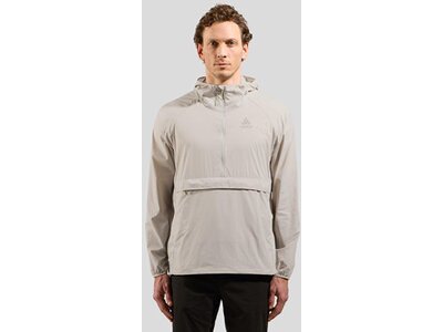 ODLO Herren Jacke ESSENTIAL WINDBREAKER Silber