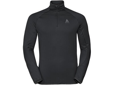 ODLO Herren Laufshirt "Carve Light Midlayer 1/2 Zip" Grau