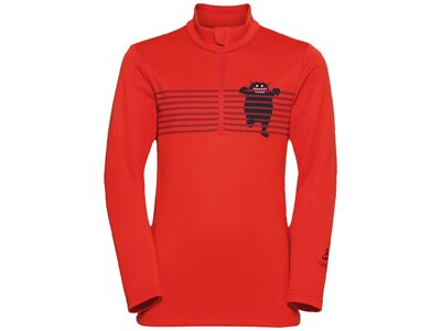 ODLO Kinder Midlayer CARVE Rot