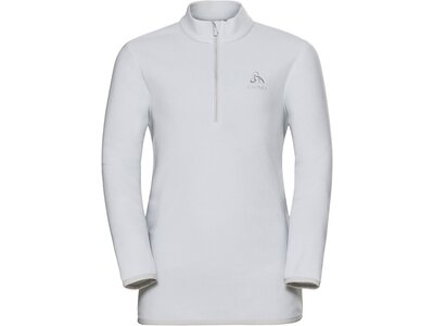 ODLO Mädchen Fleecepullover "Roy Kids Stripe Midlayer 1/2 Zip" Grau