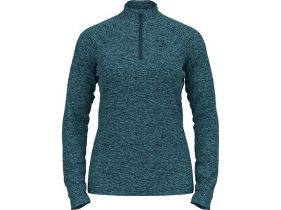 ODLO Damen Rolli Mid layer 1/2 zip SESVENNA Blau