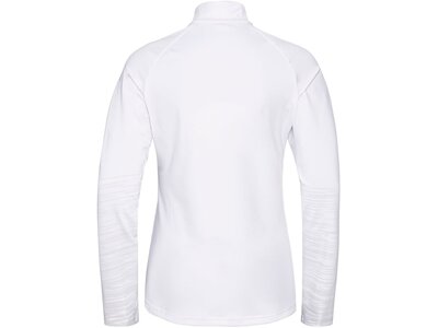 ODLO Damen Rolli Mid layer 1/2 zip SESVENNA GRA Weiß