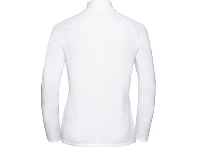 ODLO Damen Rolli Mid layer 1/2 zip BESSO Weiß