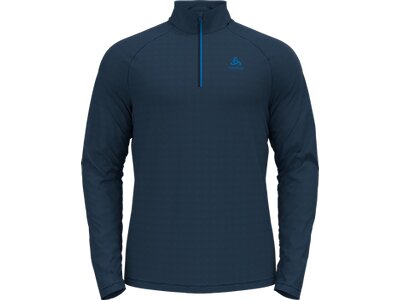 ODLO Herren Rolli Mid layer 1/2 zip BESSO Blau