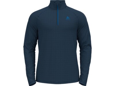 ODLO Herren Rolli Mid layer 1/2 zip BESSO Blau