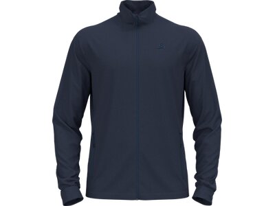 ODLO Herren Unterjacke Mid layer full zip BERRA Blau