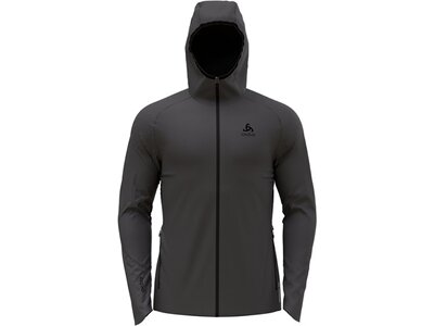 ODLO Herren Kapuzensweat Mid layer hoody full zip ASCEN Weiß