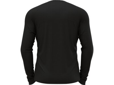 ODLO Herren Shirt T-shirt crew neck l/s MERINO 2 Schwarz