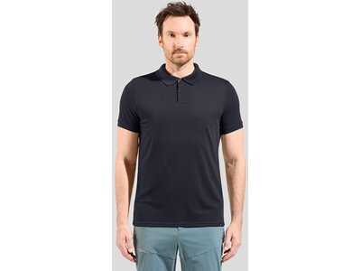 ODLO Herren Polo ASCENT NATURAL Schwarz