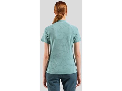 ODLO Damen Polo ASCENT CHILLTEC Grau