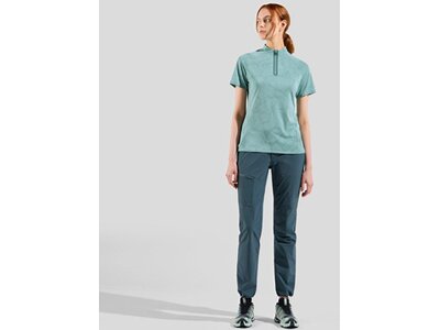 ODLO Damen Polo ASCENT CHILLTEC Grau