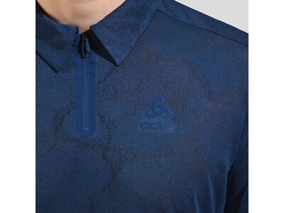 ODLO Herren Polo ASCENT CHILLTEC Blau