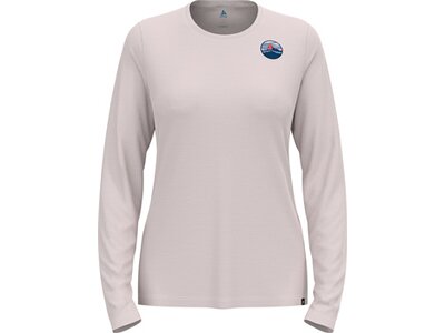 ODLO Damen Shirt ASCENT MERINO 160 MATTERHORN Silber
