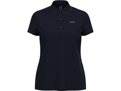 ODLO Damen Polo ESSENTIAL SOLID Schwarz