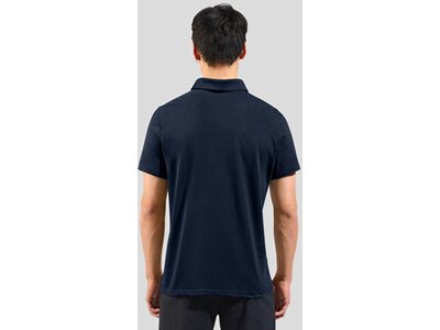 ODLO Herren Polo ESSENTIAL SOLID Schwarz