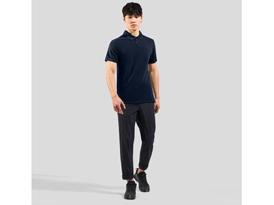 ODLO Herren Polo ESSENTIAL SOLID Schwarz