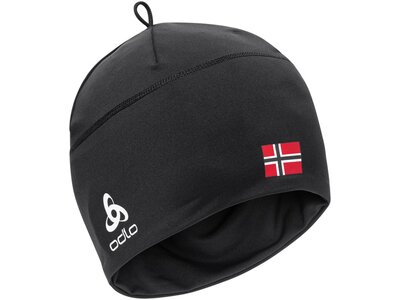 ODLO Herren Hat POLYKNIT FAN WARM ECO Schwarz