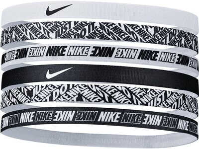 NIKE Haarband Printed Assorted Weiß