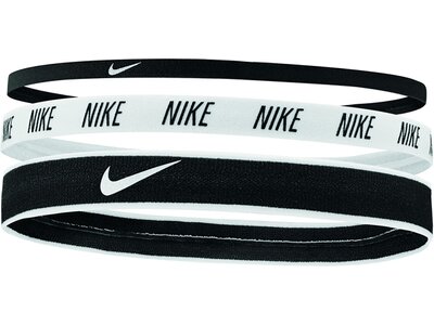 NIKE Haarband Mixed width 3PK Schwarz