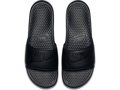 NIKE Herren Badesandalen "Benassi" Schwarz