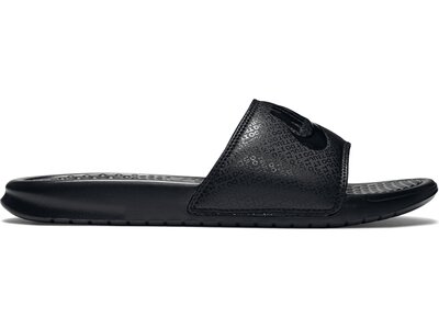 NIKE Herren Badesandalen "Benassi" Schwarz