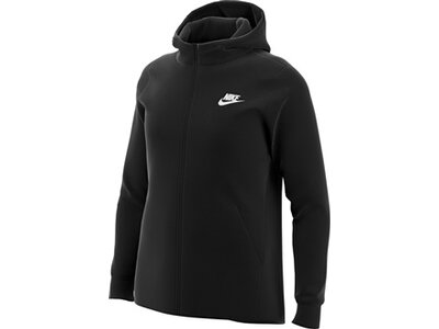 NIKE Mädchen Sweatjacke Schwarz